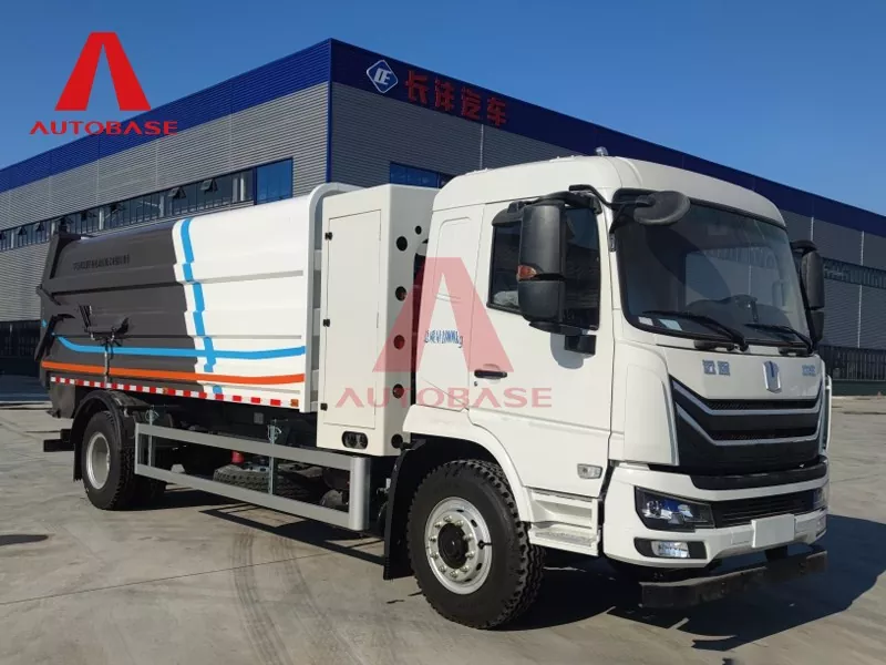 Kepiye komprèsi 18 ton sampah sampah truk Revolusi Manajemen limbah?
